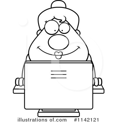 Royalty-Free (RF) Businesswoman Clipart Illustration by Cory Thoman - Stock Sample #1142121
