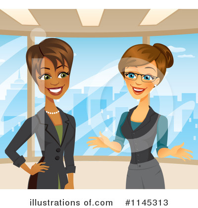 Business Team Clipart #1145313 by Amanda Kate