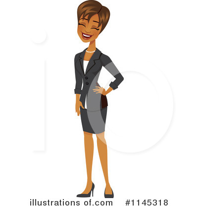 Royalty-Free (RF) Businesswoman Clipart Illustration by Amanda Kate - Stock Sample #1145318