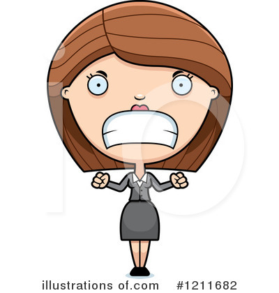 Businesswoman Clipart #1211682 by Cory Thoman