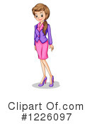 Businesswoman Clipart #1226097 by Graphics RF