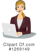 Businesswoman Clipart #1269149 by BNP Design Studio