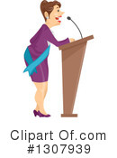 Businesswoman Clipart #1307939 by BNP Design Studio