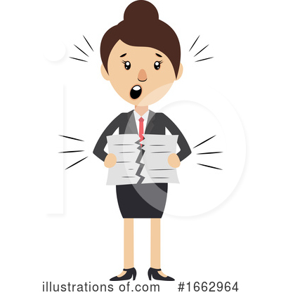 Royalty-Free (RF) Businesswoman Clipart Illustration by Morphart Creations - Stock Sample #1662964