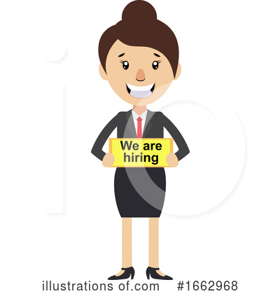 Royalty-Free (RF) Businesswoman Clipart Illustration by Morphart Creations - Stock Sample #1662968