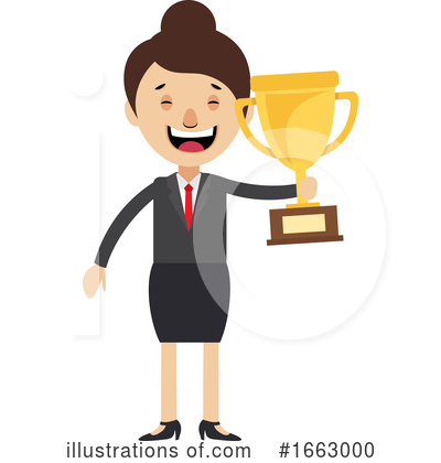 Royalty-Free (RF) Businesswoman Clipart Illustration by Morphart Creations - Stock Sample #1663000