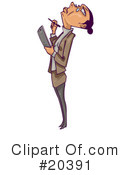 Businesswoman Clipart #20391 by Tonis Pan