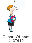 Businesswoman Clipart #437610 by toonaday