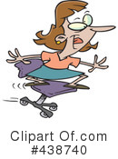 Businesswoman Clipart #438740 by toonaday