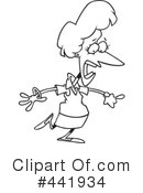 Businesswoman Clipart #441934 by toonaday