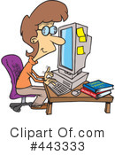 Businesswoman Clipart #443333 by toonaday