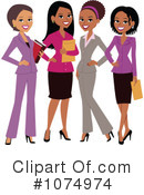 Businesswomen Clipart #1074974 by Monica