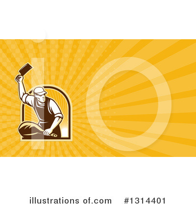 Royalty-Free (RF) Butcher Clipart Illustration by patrimonio - Stock Sample #1314401