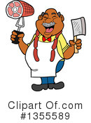Butcher Clipart #1355589 by LaffToon
