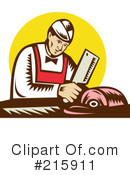 Butcher Clipart #215911 by patrimonio