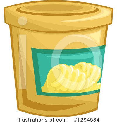 Royalty-Free (RF) Butter Clipart Illustration by BNP Design Studio - Stock Sample #1294534