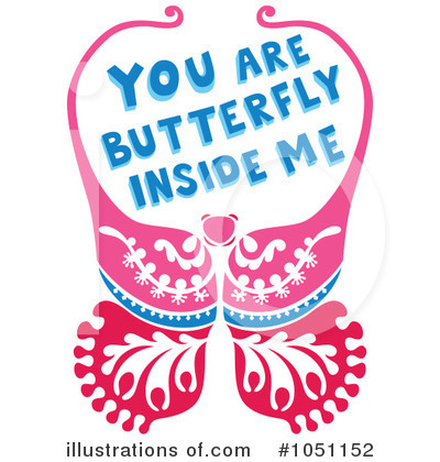 Royalty-Free (RF) Butterflies Clipart Illustration by Cherie Reve - Stock Sample #1051152