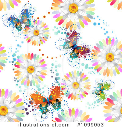Royalty-Free (RF) Butterflies Clipart Illustration by merlinul - Stock Sample #1099053