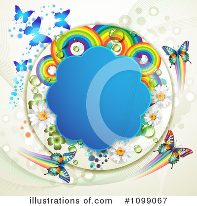 Royalty-Free (RF) Butterflies Clipart Illustration by merlinul - Stock Sample #1099067
