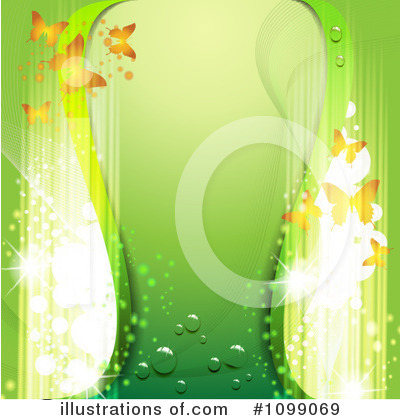 Butterfly Background Clipart #1099069 by merlinul