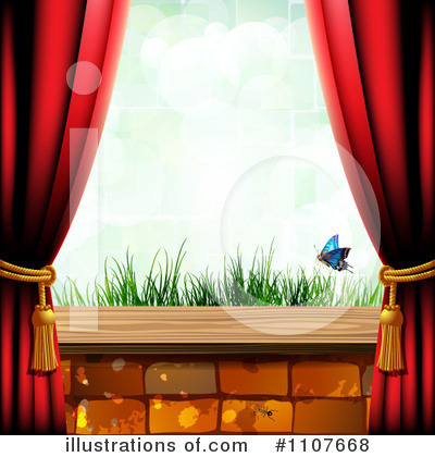Royalty-Free (RF) Butterflies Clipart Illustration by merlinul - Stock Sample #1107668