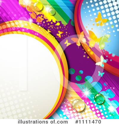 Rainbow Background Clipart #1111470 by merlinul
