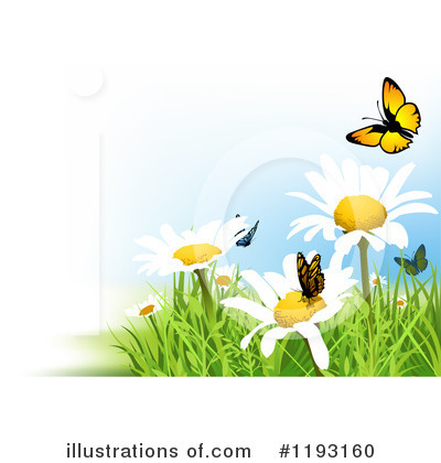 Royalty-Free (RF) Butterflies Clipart Illustration by dero - Stock Sample #1193160