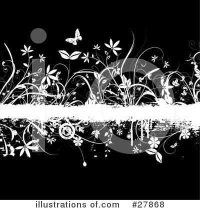 Royalty-Free (RF) Butterflies Clipart Illustration by KJ Pargeter - Stock Sample #27868
