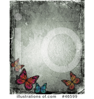 Butterfly Background Clipart #46599 by KJ Pargeter