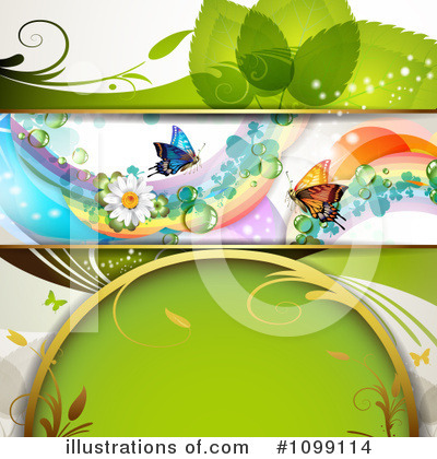 Floral Background Clipart #1099114 by merlinul
