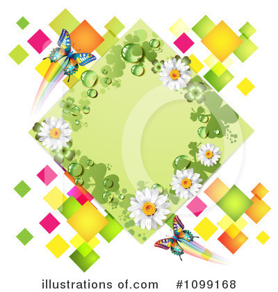 Royalty-Free (RF) Butterfly Background Clipart Illustration by merlinul - Stock Sample #1099168