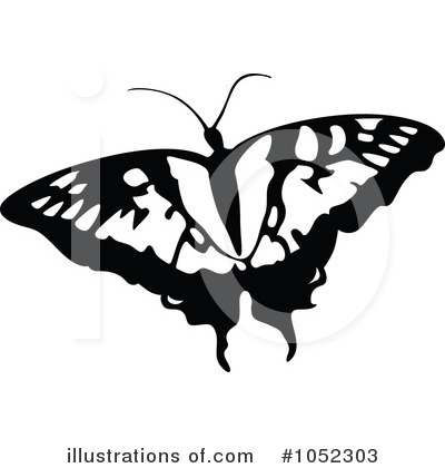Royalty-Free (RF) Butterfly Clipart Illustration by dero - Stock Sample #1052303