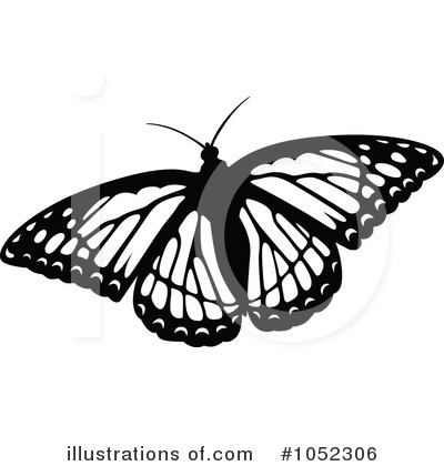 Royalty-Free (RF) Butterfly Clipart Illustration by dero - Stock Sample #1052306