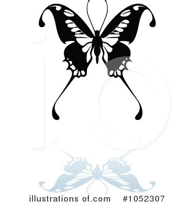Royalty-Free (RF) Butterfly Clipart Illustration by dero - Stock Sample #1052307