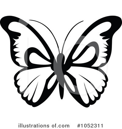 Royalty-Free (RF) Butterfly Clipart Illustration by dero - Stock Sample #1052311