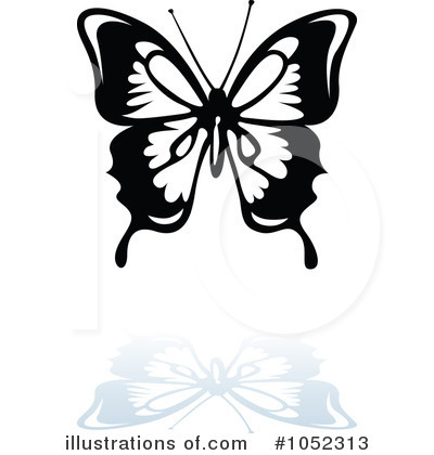 Royalty-Free (RF) Butterfly Clipart Illustration by dero - Stock Sample #1052313