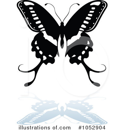 Royalty-Free (RF) Butterfly Clipart Illustration by dero - Stock Sample #1052904