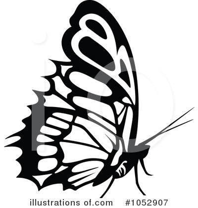 Royalty-Free (RF) Butterfly Clipart Illustration by dero - Stock Sample #1052907