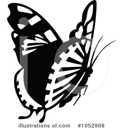 Royalty-Free (RF) Butterfly Clipart Illustration by dero - Stock Sample #1052908
