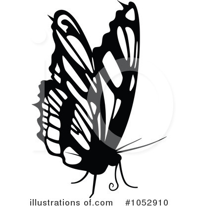 Royalty-Free (RF) Butterfly Clipart Illustration by dero - Stock Sample #1052910