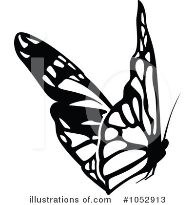 Royalty-Free (RF) Butterfly Clipart Illustration by dero - Stock Sample #1052913