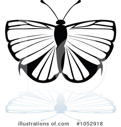 Royalty-Free (RF) Butterfly Clipart Illustration by dero - Stock Sample #1052918