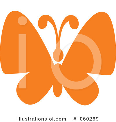 Royalty-Free (RF) Butterfly Clipart Illustration by Vector Tradition SM - Stock Sample #1060269