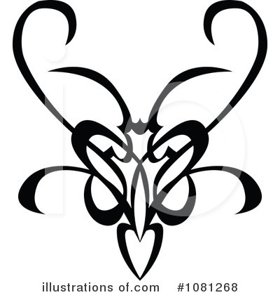 Royalty-Free (RF) Butterfly Clipart Illustration by AtStockIllustration - Stock Sample #1081268