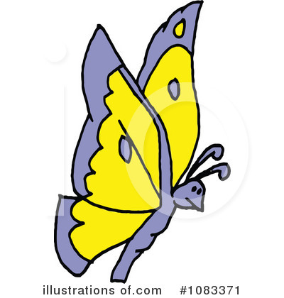Butterfly Clipart #1083371 by LaffToon
