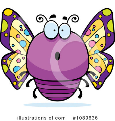 Royalty-Free (RF) Butterfly Clipart Illustration by Cory Thoman - Stock Sample #1089636