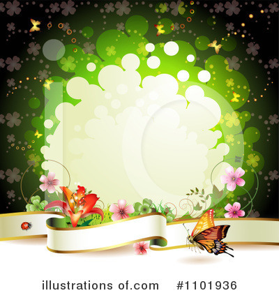 Royalty-Free (RF) Butterfly Clipart Illustration by merlinul - Stock Sample #1101936