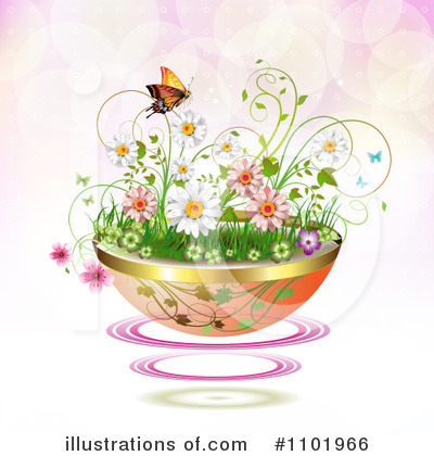 Royalty-Free (RF) Butterfly Clipart Illustration by merlinul - Stock Sample #1101966