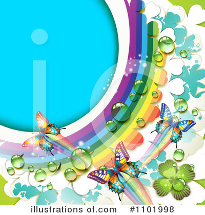 Rainbow Background Clipart #1101998 by merlinul