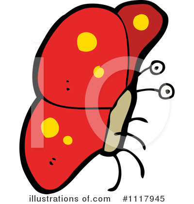 Royalty-Free (RF) Butterfly Clipart Illustration by lineartestpilot - Stock Sample #1117945